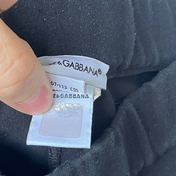 Dolce & Gabbana Leggings, Black and Gold, Girl's 5 - Picture 10 of 11